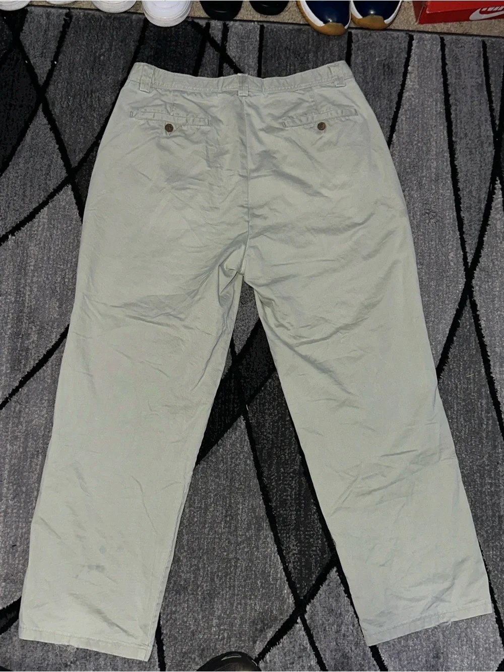 Tommy Bahama Sage Green Cotton Chinos